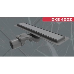 Κανάλι Ντουζιέρας 40cm DKE40DZ Silver Κανάλι Ντουζιέρας 40cm DKE40DZ Silver
